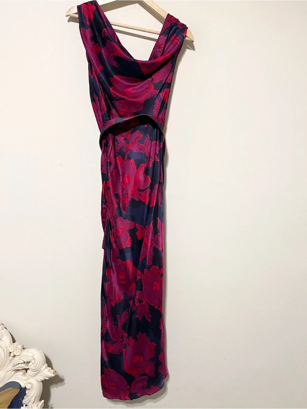 Nicholas Calantha Silk-Blend Midi Dress size 4